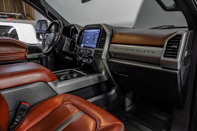 2022 Ford F-350 Super Duty Platinum FX4 BDS Lift 24" Hostile 37" R/T 1 OWNER | Dallas, TX | East Dallas Diesel