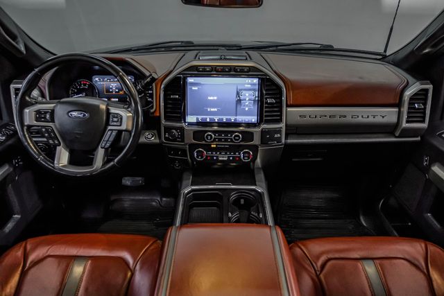 2022 Ford F-350 Super Duty Platinum FX4 BDS Lift 24" Hostile 37" R/T 1 OWNER | Dallas, TX | East Dallas Diesel