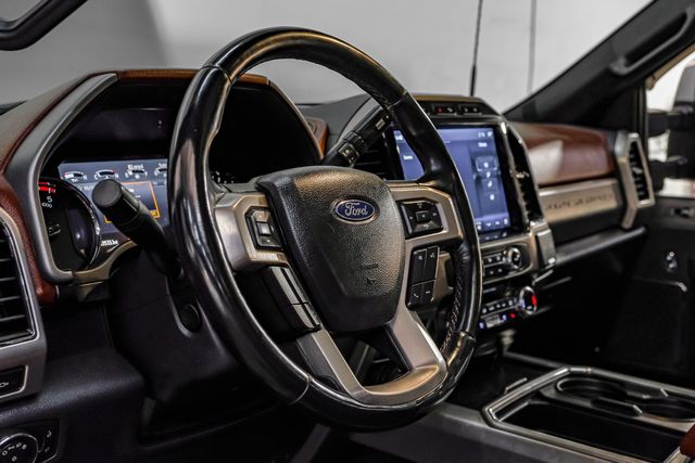 2022 Ford F-350 Super Duty Platinum FX4 BDS Lift 24" Hostile 37" R/T 1 OWNER | Dallas, TX | East Dallas Diesel