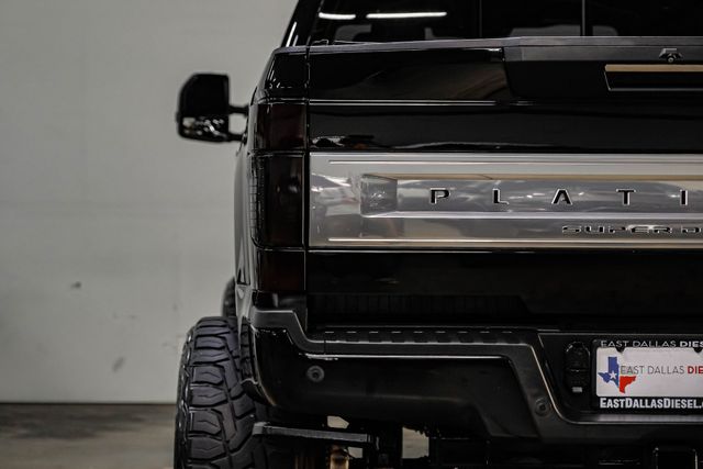 2022 Ford F-350 Super Duty Platinum FX4 BDS Lift 24" Hostile 37" R/T 1 OWNER | Dallas, TX | East Dallas Diesel