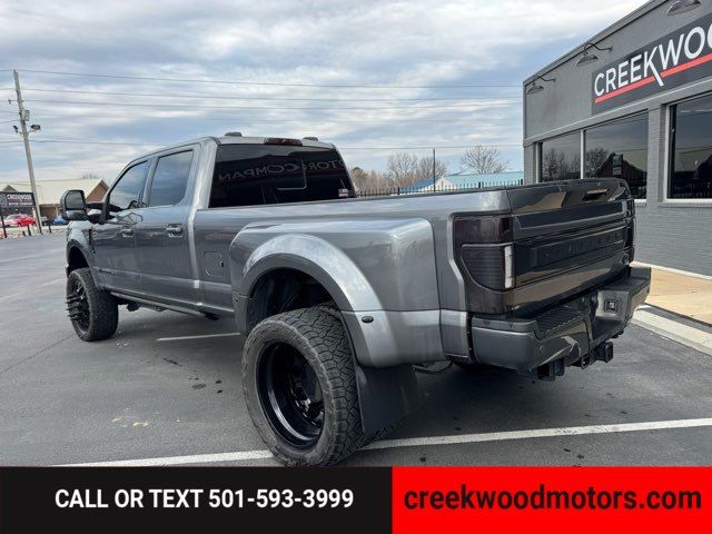 2022 Ford F-350 Super Duty LIFTED Platinum 4x4 Dually Power Stroke Diesel 24s