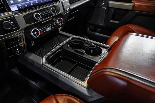 2022 Ford F-450 Super Duty Platinum FX4 Star White MARSALA LEATHER Ranch Hand | Dallas, TX | East Dallas Diesel