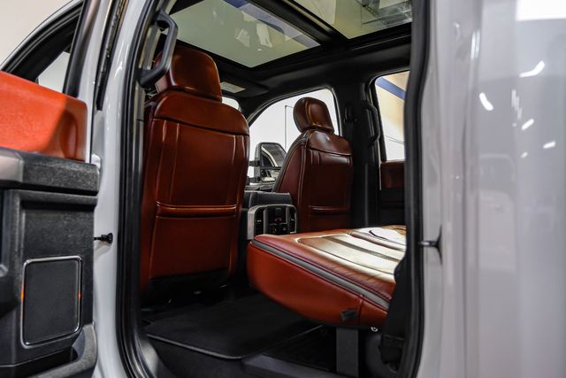 2022 Ford F-450 Super Duty Platinum FX4 Star White MARSALA LEATHER Ranch Hand | Dallas, TX | East Dallas Diesel