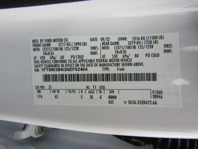 2022 Ford F350 Crew Cab 4x4 with New 8' Knapheide Enclosed Utility Bed 2022 Ford F350 Crew Cab 4x4 with New 8' Knapheide Enclosed Utility Bed