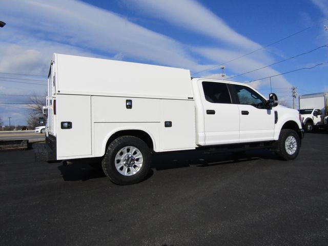 2022 Ford F350 Crew Cab 4x4 with New 8' Knapheide Enclosed Utility Bed