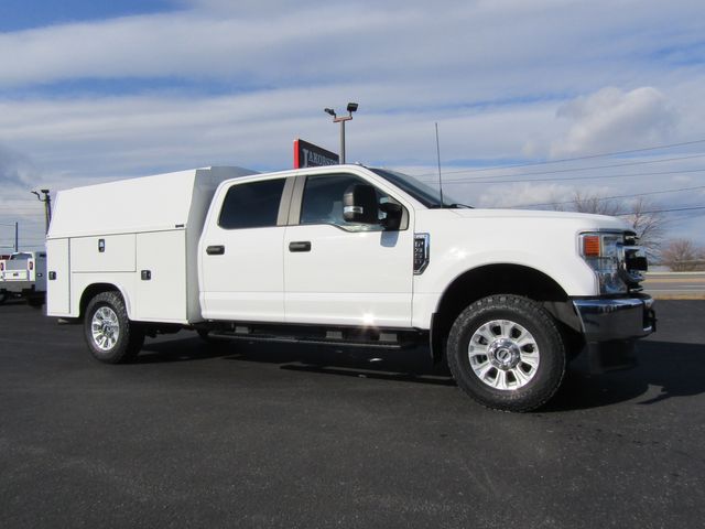 2022 Ford F350 Crew Cab 4x4 with New 8' Knapheide Enclosed Utility Bed 2022 Ford F350 Crew Cab 4x4 with New 8' Knapheide Enclosed Utility Bed