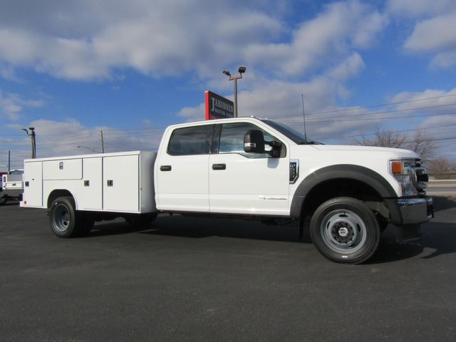 2022 Ford F550 Crew Cab 4x4 Diesel with New 11' Reading Utility Bed