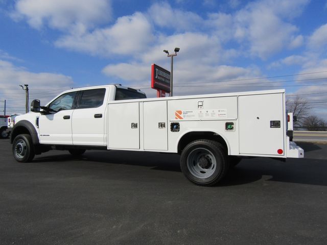 2022 Ford F550 Crew Cab 4x4 Diesel with New 11' Reading Utility Bed