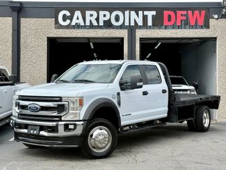 2022 Ford F550 DUALLY 4X4 6.7L DIESEL FLAT BED FLAT BED 6.7L POWERSTROKE | Dallas, TX | Carpoint-DFW