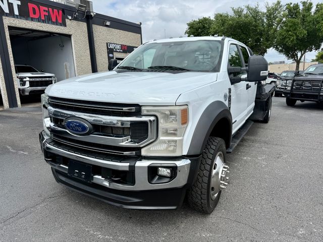 2022 FORD F550 DUALLY 4X4 6.7L DIESEL FLAT BED 