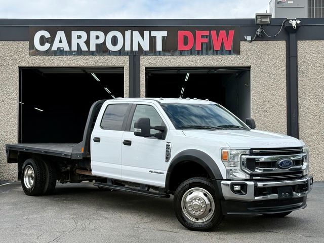 2022 FORD F550 DUALLY 4X4 6.7L DIESEL FLAT BED 