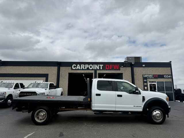 2022 FORD F550 DUALLY 4X4 6.7L DIESEL FLAT BED 