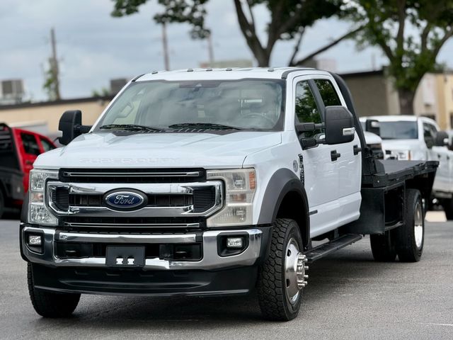 2022 FORD F550 DUALLY 4X4 6.7L DIESEL FLAT BED 