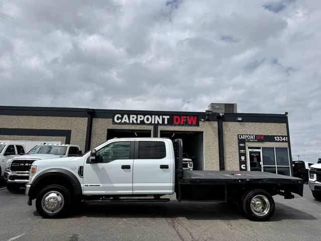 2022 FORD F550 DUALLY 4X4 6.7L DIESEL FLAT BED 