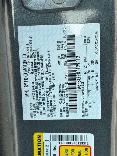 2022 Ford Mustang GT Premium 2dr Fastback | Houston, TX | Houston Auto Credit 2022 Ford Mustang GT Premium 2dr Fastback | Houston, TX | Houston Auto Credit