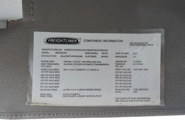 2022 Freightliner M2  Non-CDL Box Truck 