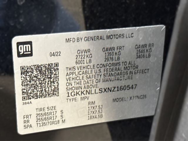 2022 GMC ACADIA AT4 2022 GMC ACADIA AT4