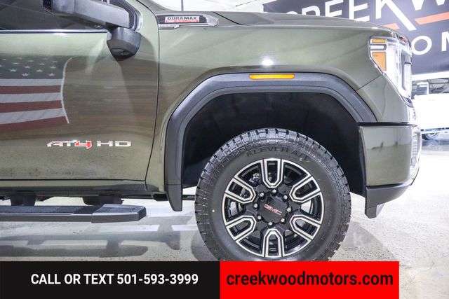2022 GMC Sierra 2500HD AT4 4x4 Duramax Diesel Allison Financing 20s Green