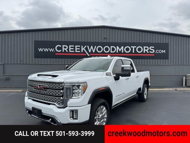 2022 GMC Sierra 2500HD Denali 4x4 Duramax Diesel 1Owner New Tires LEVELED