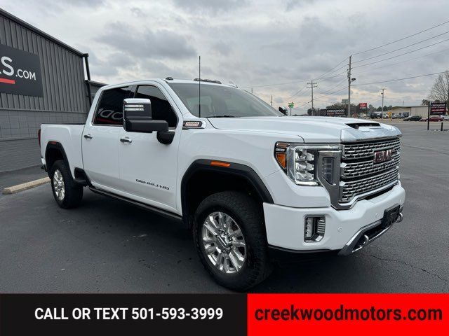 2022 GMC Sierra 2500HD Denali 4x4 Duramax Diesel 1Owner New Tires LEVELED