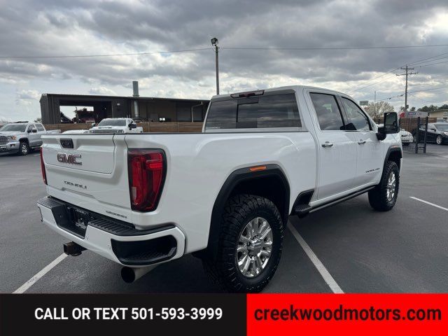 2022 GMC Sierra 2500HD Denali 4x4 Duramax Diesel 1Owner New Tires LEVELED