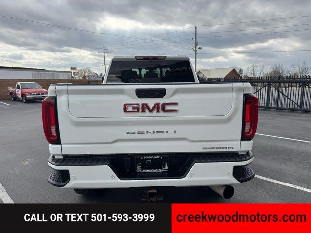 2022 GMC Sierra 2500HD Denali 4x4 Duramax Diesel 1Owner New Tires LEVELED