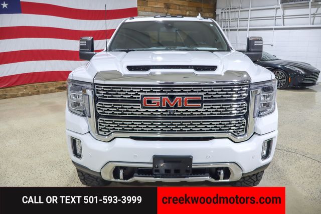 2022 GMC Sierra 2500HD Denali 4x4 Duramax Diesel 1Owner New Tires LEVELED