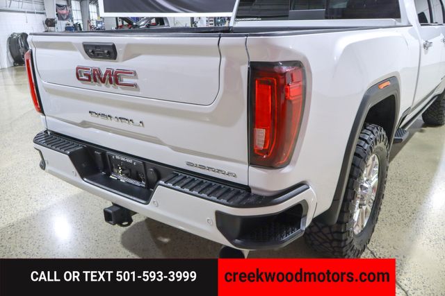 2022 GMC Sierra 2500HD Denali 4x4 Duramax Diesel 1Owner New Tires LEVELED