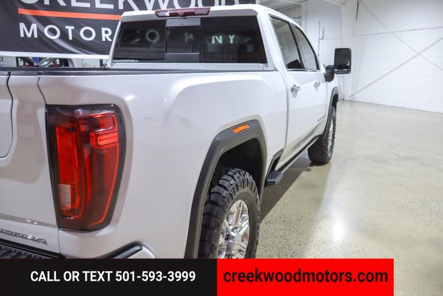 2022 GMC Sierra 2500HD Denali 4x4 Duramax Diesel 1Owner New Tires LEVELED