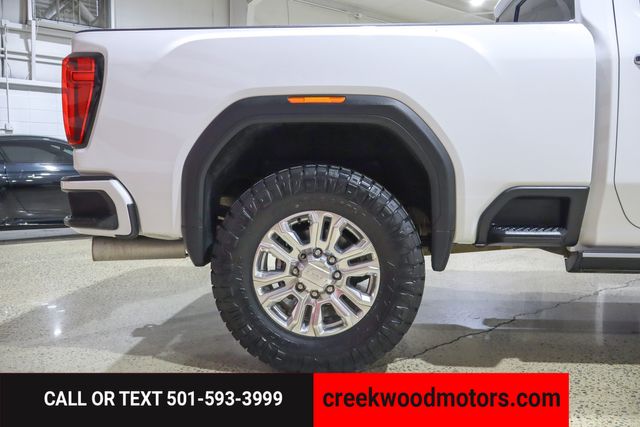 2022 GMC Sierra 2500HD Denali 4x4 Duramax Diesel 1Owner New Tires LEVELED