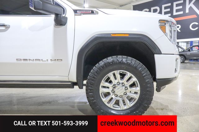 2022 GMC Sierra 2500HD Denali 4x4 Duramax Diesel 1Owner New Tires LEVELED
