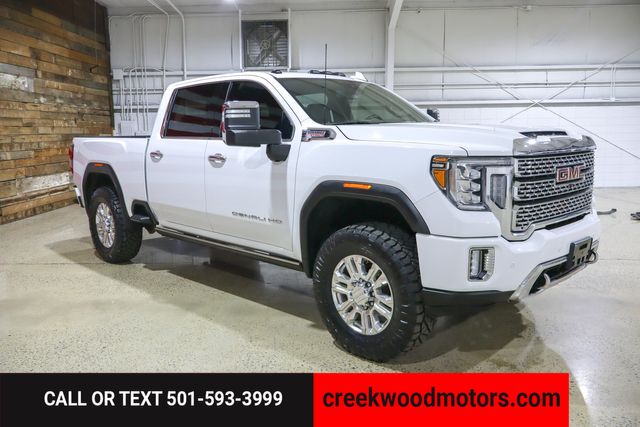 2022 GMC Sierra 2500HD Denali 4x4 Duramax Diesel 1Owner New Tires LEVELED