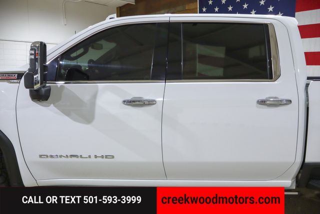 2022 GMC Sierra 2500HD Denali 4x4 Duramax Diesel 1Owner New Tires LEVELED