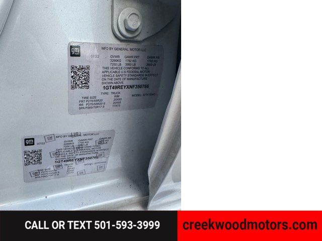 2022 GMC Sierra 2500HD Denali 4x4 Duramax Diesel Allison 20s 1 Owner NICE