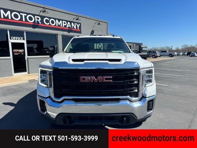 2022 GMC Sierra 2500HD Pro Double Cab 4x4 6.6 GAS 1 Owner White Long Bed 2022 GMC Sierra 2500HD Pro Double Cab 4x4 6.6 GAS 1 Owner White Long Bed