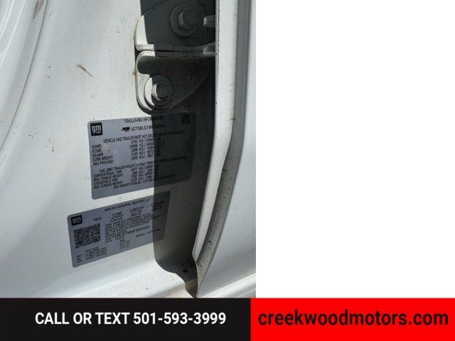 2022 GMC Sierra 2500HD Pro Double Cab 4x4 6.6 GAS 1 Owner White Long Bed