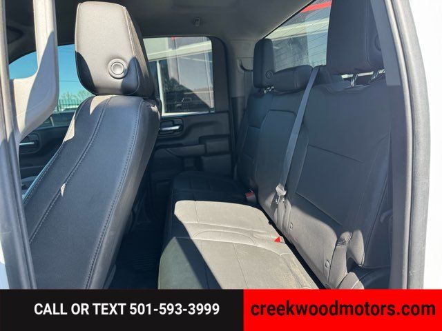 2022 GMC Sierra 2500HD Pro Double Cab 4x4 6.6 GAS 1 Owner White Long Bed