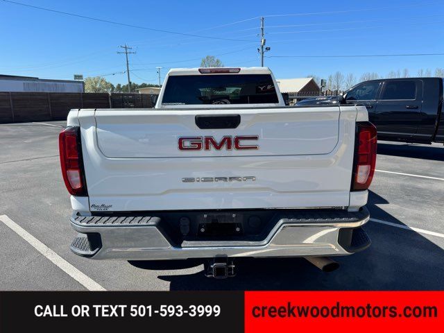 2022 GMC Sierra 2500HD Pro Double Cab 4x4 6.6 GAS 1 Owner White Long Bed 2022 GMC Sierra 2500HD Pro Double Cab 4x4 6.6 GAS 1 Owner White Long Bed
