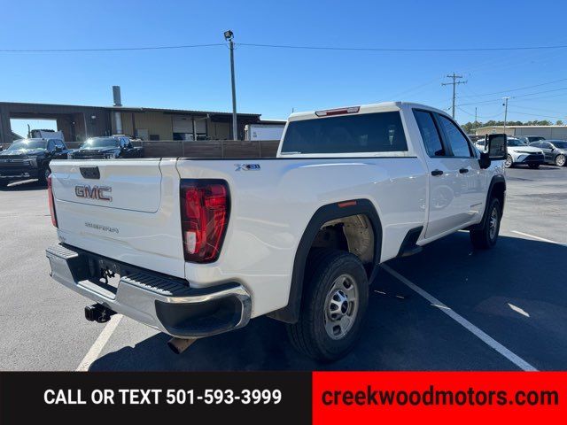 2022 GMC Sierra 2500HD Pro Double Cab 4x4 6.6 GAS 1 Owner White Long Bed 2022 GMC Sierra 2500HD Pro Double Cab 4x4 6.6 GAS 1 Owner White Long Bed