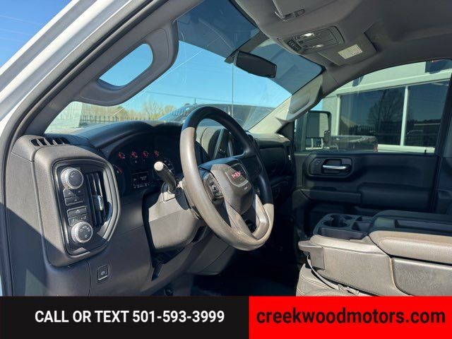 2022 GMC Sierra 2500HD Pro Double Cab 4x4 6.6 GAS 1 Owner White Long Bed 2022 GMC Sierra 2500HD Pro Double Cab 4x4 6.6 GAS 1 Owner White Long Bed