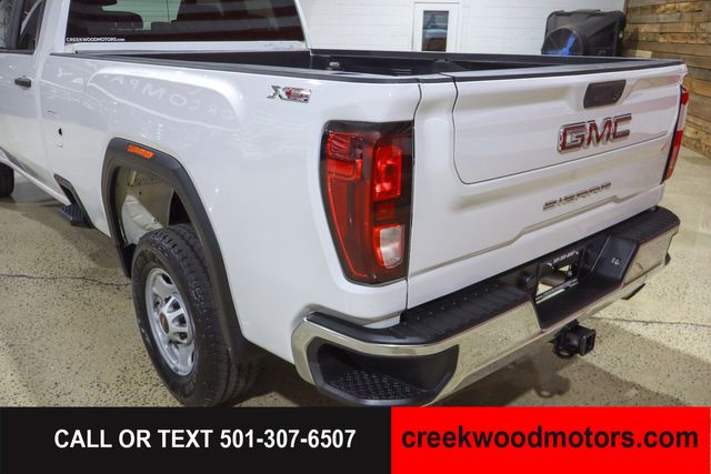 2022 GMC Sierra 2500HD Pro Double Cab 4x4 6.6 GAS 1 Owner White Long Bed 2022 GMC Sierra 2500HD Pro Double Cab 4x4 6.6 GAS 1 Owner White Long Bed