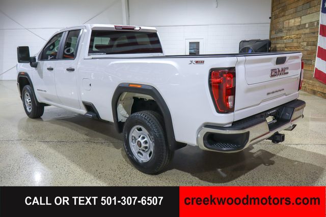 2022 GMC Sierra 2500HD Pro Double Cab 4x4 6.6 GAS 1 Owner White Long Bed 2022 GMC Sierra 2500HD Pro Double Cab 4x4 6.6 GAS 1 Owner White Long Bed