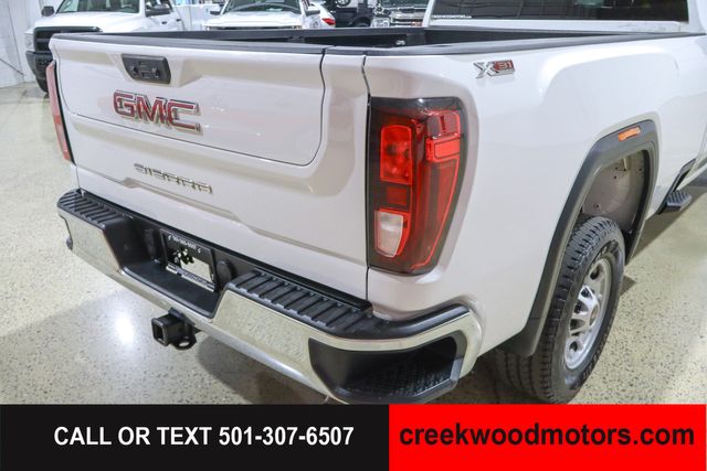 2022 GMC Sierra 2500HD Pro Double Cab 4x4 6.6 GAS 1 Owner White Long Bed