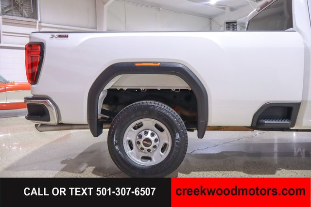 2022 GMC Sierra 2500HD Pro Double Cab 4x4 6.6 GAS 1 Owner White Long Bed 2022 GMC Sierra 2500HD Pro Double Cab 4x4 6.6 GAS 1 Owner White Long Bed