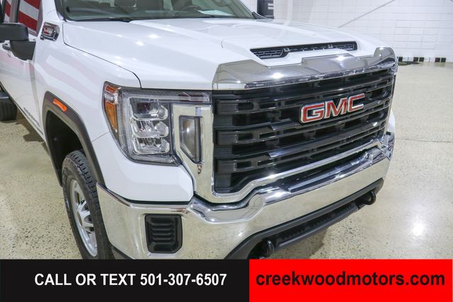 2022 GMC Sierra 2500HD Pro Double Cab 4x4 6.6 GAS 1 Owner White Long Bed 2022 GMC Sierra 2500HD Pro Double Cab 4x4 6.6 GAS 1 Owner White Long Bed