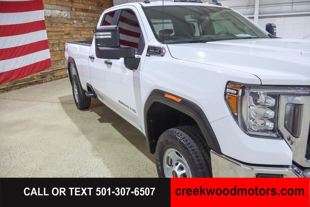 2022 GMC Sierra 2500HD Pro Double Cab 4x4 6.6 GAS 1 Owner White Long Bed 2022 GMC Sierra 2500HD Pro Double Cab 4x4 6.6 GAS 1 Owner White Long Bed