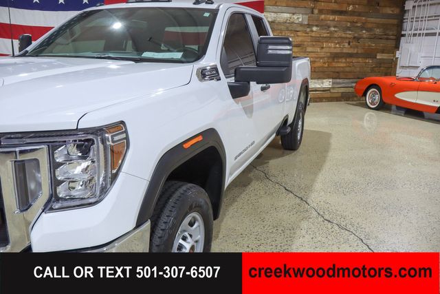 2022 GMC Sierra 2500HD Pro Double Cab 4x4 6.6 GAS 1 Owner White Long Bed 2022 GMC Sierra 2500HD Pro Double Cab 4x4 6.6 GAS 1 Owner White Long Bed