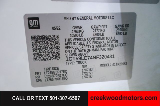 2022 GMC Sierra 2500HD Pro Double Cab 4x4 6.6 GAS 1 Owner White Long Bed 2022 GMC Sierra 2500HD Pro Double Cab 4x4 6.6 GAS 1 Owner White Long Bed