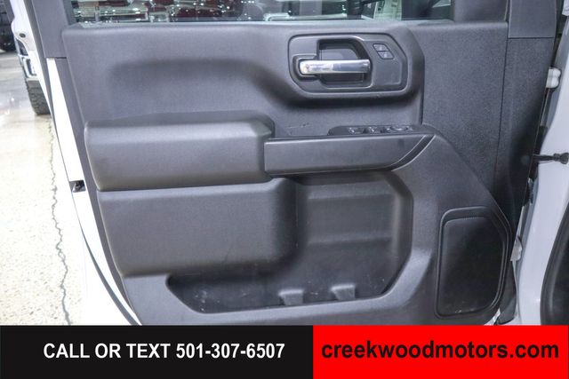 2022 GMC Sierra 2500HD Pro Double Cab 4x4 6.6 GAS 1 Owner White Long Bed