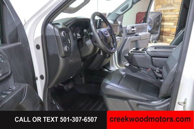 2022 GMC Sierra 2500HD Pro Double Cab 4x4 6.6 GAS 1 Owner White Long Bed